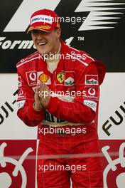 10.10.2004 Suzuka, Japan, F1, Sunday, October, Michael Schumacher, GER, Ferrari -  Formula 1 World Championship, Rd 17, Japanese Grand Prix, JPN, Japan, Podium