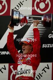 10.10.2004 Suzuka, Japan, F1, Sunday, October, Michael Schumacher, GER, Ferrari -  Formula 1 World Championship, Rd 17, Japanese Grand Prix, JPN, Japan, Podium