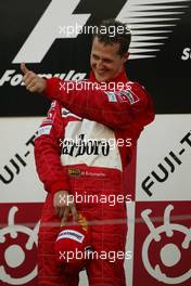 10.10.2004 Suzuka, Japan, F1, Sunday, October, Michael Schumacher, GER, Ferrari -  Formula 1 World Championship, Rd 17, Japanese Grand Prix, JPN, Japan, Podium