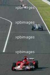 10.10.2004 Suzuka, Japan, F1, Sunday, October, Michael Schumacher, GER, Scuderia Ferrari Marlboro, F2004, Action, Track -  Formula 1 World Championship, Rd 17, Japanese Grand Prix, JPN, Japan, Race