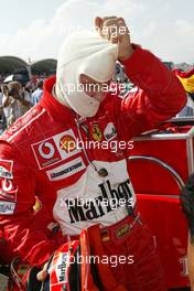 10.10.2004 Suzuka, Japan, F1, Sunday, October, Michael Schumacher, GER, Ferrari -  Formula 1 World Championship, Rd 17, Japanese Grand Prix, JPN, Japan, Grid