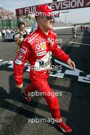 10.10.2004 Suzuka, Japan, F1, Sunday, October, Michael Schumacher, GER, Ferrari -  Formula 1 World Championship, Rd 17, Japanese Grand Prix, JPN, Japan, Grid