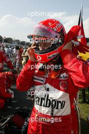 10.10.2004 Suzuka, Japan, F1, Sunday, October, Michael Schumacher, GER, Ferrari -  Formula 1 World Championship, Rd 17, Japanese Grand Prix, JPN, Japan, Grid