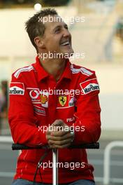 07.10.2004 Suzuka, Japan, F1, Thursday, October, Michael Schumacher, GER, Ferrari - Formula 1 World Championship, Rd 17, Japanese Grand Prix, JPN, Japan