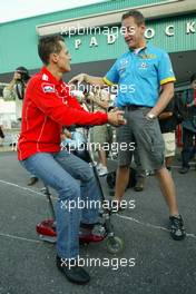 07.10.2004 Suzuka, Japan, F1, Thursday, October, Michael Schumacher, GER, Ferrari - Formula 1 World Championship, Rd 17, Japanese Grand Prix, JPN, Japan