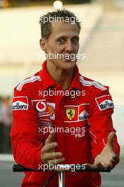 07.10.2004 Suzuka, Japan, F1, Thursday, October, Michael Schumacher, GER, Ferrari - Formula 1 World Championship, Rd 17, Japanese Grand Prix, JPN, Japan