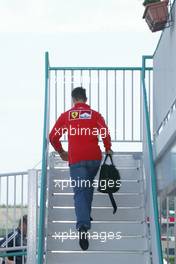 07.10.2004 Suzuka, Japan, F1, Thursday, October, Michael Schumacher, GER, Ferrari - Formula 1 World Championship, Rd 17, Japanese Grand Prix, JPN, Japan