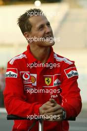 07.10.2004 Suzuka, Japan, F1, Thursday, October, Michael Schumacher, GER, Ferrari - Formula 1 World Championship, Rd 17, Japanese Grand Prix, JPN, Japan