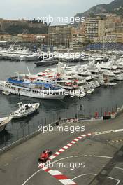 20.05.2004 Monte Carlo, Monaco, F1, Thursday, May, Michael Schumacher, GER, Scuderia Ferrari Marlboro, F2004, Action, Track - Formula 1 World Championship, Rd 6, Monaco Grand Prix, practice,  MCO