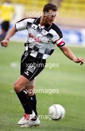 18.05.2004 Monte Carlo, Monaco, F1, Tuesday, May, Michael Schumacher, GER, Ferrari - Formula 1 Charity football match, Stade Louis II, Formula 1 World Championship, Rd 6, Monaco Grand Prix, MCO