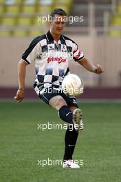 18.05.2004 Monte Carlo, Monaco, F1, Tuesday, May, Michael Schumacher, GER, Ferrari - Formula 1 Charity football match, Stade Louis II, Formula 1 World Championship, Rd 6, Monaco Grand Prix, MCO