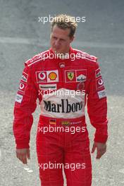 02.09.2004 Monza, Italien, F1 Test, Thursday, Michael Schumacher, GER, Ferrari - Autodromo Nazionale Monza, Formel 1, Italien, Italy, September 2004