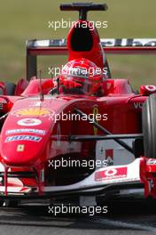 02.09.2004 Monza, Italien, F1 Test, Thursday, Michael Schumacher, GER, Ferrari - Autodromo Nazionale Monza, Formel 1, Italien, Italy, September 2004