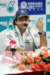 18.07.2004 Shanghai, China,  Press conference, Felipe Massa (BRA), Sauber Petronas, Portrait