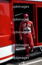 23.04.2004 Imola, San Marino, F1, Friday, April, Michael Schumacher, GER, Ferrari - Formula 1 World Championship, Rd 4, San Marino Grand Prix, RSM