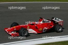 23.04.2004 Imola, San Marino, F1, Friday, April, Rubens Barrichello, BRA, Scuderia Ferrari Marlboro, F2004, Action, Track - Practice, Formula 1 World Championship, Rd 4, San Marino Grand Prix, RSM