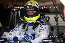 23.04.2004 Imola, San Marino, F1, Friday, April, Ralf Schumacher, GER, BMW WilliamsF1 Team, FW26, Pitlane, Box, Garage- Practice, Formula 1 World Championship, Rd 4, San Marino Grand Prix, RSM