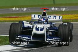 23.04.2004 Imola, San Marino, F1, Friday, April, Juan-Pablo Montoya, COL, BMW WilliamsF1 - Practice, Formula 1 World Championship, Rd 4, San Marino Grand Prix, RSM