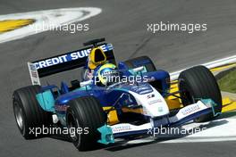 23.04.2004 Imola, San Marino, F1, Friday, April, Felipe Massa, BRA, Sauber Petronas, C23, Track, Action - Practice, Formula 1 World Championship, Rd 4, San Marino Grand Prix, RSM