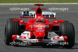 23.04.2004 Imola, San Marino, F1, Friday, April, Michael Schumacher, GER, Scuderia Ferrari Marlboro, F2004, Action, Track - Practice, Formula 1 World Championship, Rd 4, San Marino Grand Prix, RSM