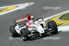 23.04.2004 Imola, San Marino, F1, Friday, April, Jenson Button, GBR, Lucky Strike BAR Honda, BAR006, Action, Track  - Practice, Formula 1 World Championship, Rd 4, San Marino Grand Prix, RSM