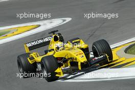23.04.2004 Imola, San Marino, F1, Friday, April, Giorgio Pantano, ITA, Jordan, EJ14, Action, Track - Practice, Formula 1 World Championship, Rd 4, San Marino Grand Prix, RSM