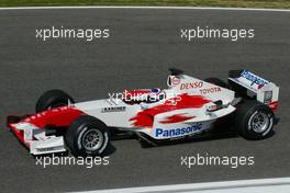 23.04.2004 Imola, San Marino, F1, Friday, April, Olivier Panis, FRA, Panasonic Toyota Racing, TF104, Action, Track - Practice, Formula 1 World Championship, Rd 4, San Marino Grand Prix, RSM