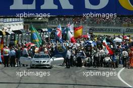 24.04.2004 Imola, San Marino, ** QIS, Quick Image Service ** - 22.04. to 25.04.2004, Formula 1 World Championship, Rd 4, San Marino Grand Prix, RSM - Every used picture is fee-liable. c Copyright: xpb.cc  - PLEASE NOTE: QIS, Quick Image Service is a special service for electronic media. This image will not be captioned with a text describing what is visible on the picture. Instead they will have a generic caption text indicating. For editors needing a correct caption, the high resolution images (fully captioned) of the same pictures will appear some what later at www.xpb.cc. This image of QIS is in low resolution, reduced to a minimum size (format and file size) for quick transfer. More info about QIS is available at www.xpb.cc - This service is offered by xpb.cc limited.