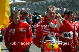 24.04.2004 Imola, San Marino, ** QIS, Quick Image Service ** - 22.04. to 25.04.2004, Formula 1 World Championship, Rd 4, San Marino Grand Prix, RSM - Every used picture is fee-liable. c Copyright: xpb.cc  - PLEASE NOTE: QIS, Quick Image Service is a special service for electronic media. This image will not be captioned with a text describing what is visible on the picture. Instead they will have a generic caption text indicating. For editors needing a correct caption, the high resolution images (fully captioned) of the same pictures will appear some what later at www.xpb.cc. This image of QIS is in low resolution, reduced to a minimum size (format and file size) for quick transfer. More info about QIS is available at www.xpb.cc - This service is offered by xpb.cc limited.