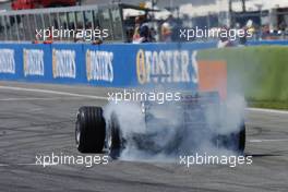25.04.2004 Imola, San Marino, F1, Sunday, April, Kimi Raikkonen, FIN, Räikkönen, West McLaren Mercedes, MP4-19, Action, Track - Formula 1 World Championship, race, Rd 4, San Marino Grand Prix, RSM