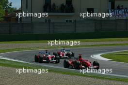 25.04.2004 Imola, San Marino, F1, Sunday, April, Michael Schumacher, GER, Scuderia Ferrari Marlboro, F2004, Action, Track - Formula 1 World Championship, race, Rd 4, San Marino Grand Prix, RSM