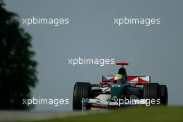 24.04.2004 Imola, San Marino, F1, Saturday, April, Mark Webber, AUS, Jaguar Racing, R5, Action, Track - Practice, Formula 1 World Championship, Rd 4, San Marino Grand Prix, RSM