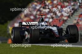 24.04.2004 Imola, San Marino, F1, Saturday, April, David Coulthard, GRB, West McLaren Mercedes, MP4-19, Action, Track - Practice, Formula 1 World Championship, Rd 4, San Marino Grand Prix, RSM