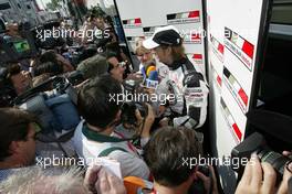 24.04.2004 Imola, San Marino, F1, Saturday, April, Jenson Button, GBR, BAR Honda Qualifying, Formula 1 World Championship, Rd 4, San Marino Grand Prix, RSM