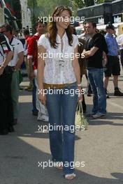 24.04.2004 Imola, San Marino, F1, Saturday, April, Louise Griffith, Girl Friend, Girlfriend of Jenson Button, Portrait, Qualifying, Formula 1 World Championship, Rd 4, San Marino Grand Prix, RSM