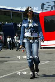 24.04.2004 Imola, San Marino, F1, Saturday, April, a welcome sight in the paddock- Formula 1 World Championship, Rd 4, San Marino Grand Prix, RSM