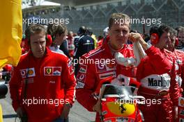 25.04.2004 Imola, San Marino, F1, Sunday, April, Michael Schumacher, GER, Ferrari, Portrait - Formula 1 World Championship, Rd 4, San Marino Grand Prix, RSM