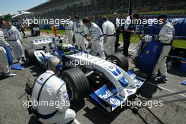 25.04.2004 Imola, San Marino, F1, Sunday, April, Ralf Schumacher, GER, BMW WilliamsF1 - Formula 1 World Championship, Rd 4, San Marino Grand Prix, RSM
