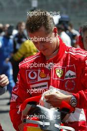 25.04.2004 Imola, San Marino, F1, Sunday, April, Michael Schumacher, GER, Ferrari, Portrait - Formula 1 World Championship, Rd 4, San Marino Grand Prix, RSM