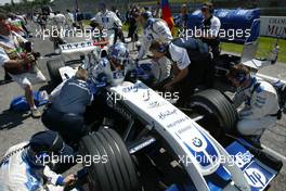 25.04.2004 Imola, San Marino, F1, Sunday, April, Juan-Pablo Montoya, COL, BMW WilliamsF1 - Formula 1 World Championship, Rd 4, San Marino Grand Prix, RSM