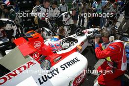 25.04.2004 Imola, San Marino, F1, Sunday, April, Jenson Button, GBR, BAR Honda  - Formula 1 World Championship, Rd 4, San Marino Grand Prix, RSM
