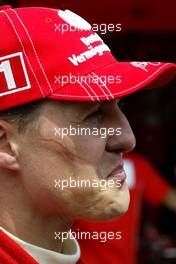 18.06.2004 Indianapolis, USA, F1, Friday, June, Michael Schumacher, GER, Ferrari - Formula 1 World Championship, Rd 9, USA Grand Prix, USA