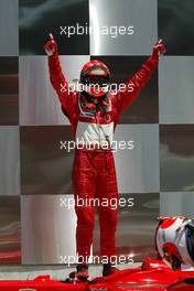 20.06.2004 Indianapolis, USA, F1, Sunday, June, Michael Schumacher, GER, Ferrari - Formula 1 World Championship, Rd 9, USA Grand Prix, Podium, USA