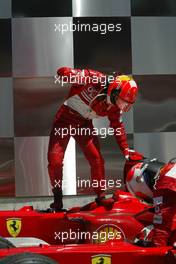 20.06.2004 Indianapolis, USA, F1, Sunday, June, Michael Schumacher, GER, Ferrari - Formula 1 World Championship, Rd 9, USA Grand Prix, Podium, USA