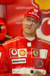 19.06.2004 Indianapolis, USA, F1, Saturday, June, Michael Schumacher, GER, Ferrari - Formula 1 World Championship, Rd 9, USA Grand Prix, USA