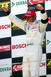 26.06.2004 Nürnberg, Germany,  F3 Euro Series, Saturday, Podium, Lewis Hamilton (GBR), Manor Motorsport, Dallara F3-02 Mercedes (1st) - F3 Euro Series 2004 at Norisring