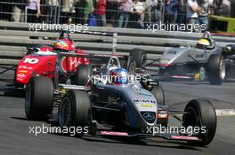 26.06.2004 Nürnberg, Germany,  F3 Euro Series, Saturday, Alexandre Prémat (FRA), ASM F3, Dallara F3-03 Mercedes, in front of Nicolas Lapierre (FRA), OPEL Team Signature-Plus, Dallara F3-04 Opel and Lewis Hamilton (GBR), Manor Motorsport, Dallara F3-02 Mercedes - F3 Euro Series 2004 at Norisring