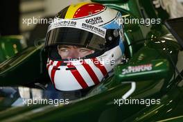 11.11.2004 Jerez, Spain, Thursday, 11 November 2004, Bas Leinders, BEL, with the Formula SUPERFUND SF01 car - Formula SUPERFUND Testing, Jerez, Spain, ESP - SUPERFUND COPYRIGHT FREE editorial use only