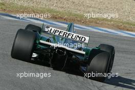 09.11.2004 Jerez, Spain, Tuesday, 09 November 2004, Vincenzo Sospiri testing the Formula SUPERFUND car - Formula SUPERFUND Testing, Jerez, Spain, ESP - SUPERFUND COPYRIGHT FREE editorial use only
