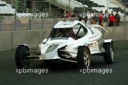 03.12.2004 Paris, France,  Friday, Mattias Ekstrom (SWE), DTM driver, Team Abt-Audi, in the ROC car during free practice - 17th Race of Champions 2004, Stade de France, Paris, France